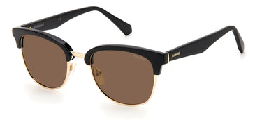Men Polaroid Sunglasses: PLD 2114/S/X - Black - SpecSMART Eye Clinic (Diagonal View)